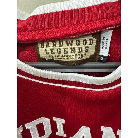 NEW Authentic Vintage Isiah Thomas Indiana NCAA Hoosiers Hardwood Red  NWT - Picture 3 of 3